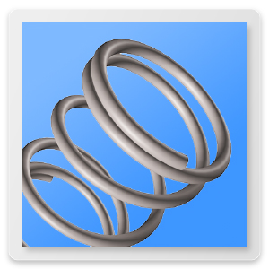 Coil-spring-with-closed-and-squared-ends