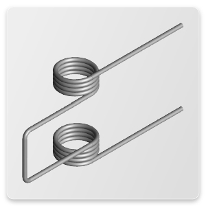double torsion wire spring